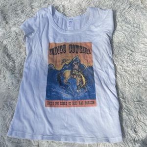 Vintage cowgirl shirt